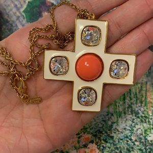 KJL cross necklace